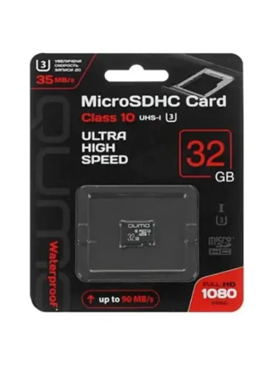 Карта памяти QM32GMICSDHC10U3NA microSDHC 32 ГБ