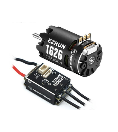 Бесколлекторная бессенсорная система Hobbywing COMBO-MINI28-1626SD-3500KV (30A, 1/28) влагозащита