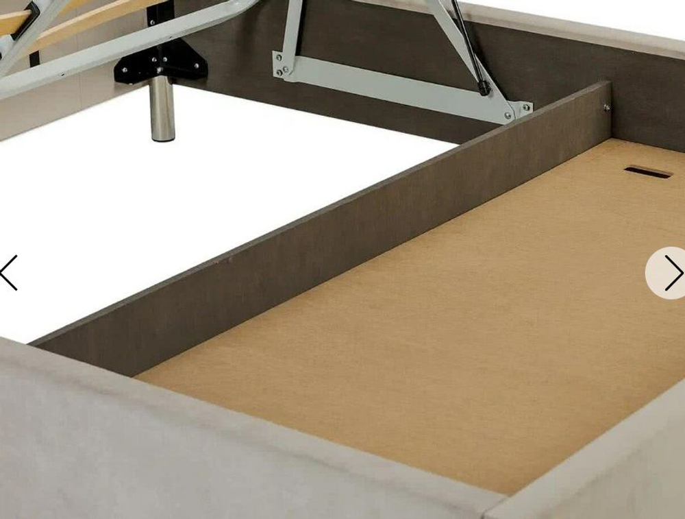 Кровать с ПМ Кейли 160*200  (Ирис 511)(аскона)