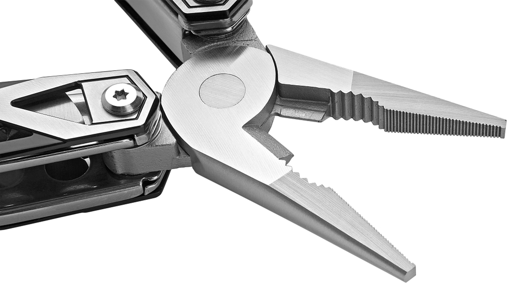 Мультитул Rocktol 21 в 1 с пружинными плоскогубцами, нержавеющая сталь, нейлоновый чехол