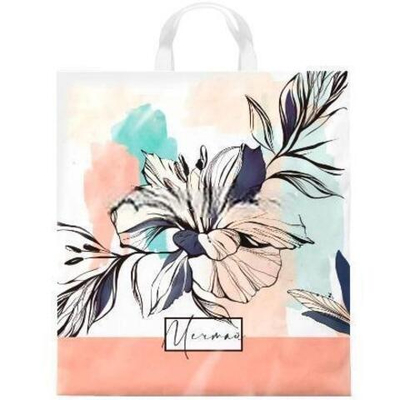 Пакет с петлевой ручкой ПНД 38х42 (40 мкм) "Экшен" (25/500 шт.) Интерпак