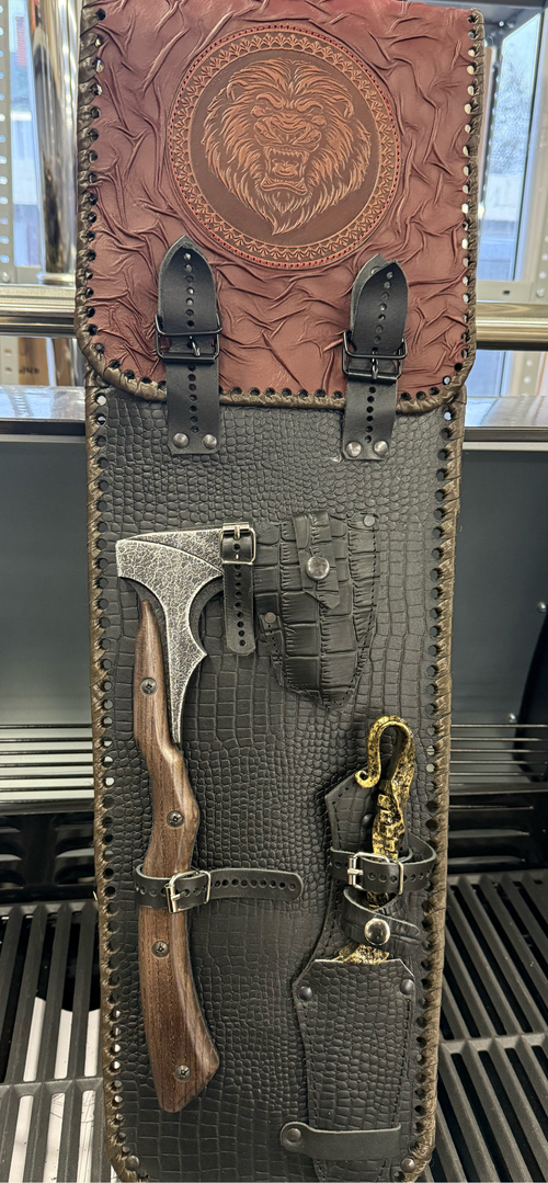 Набор в кожаном чехле Премиум 1