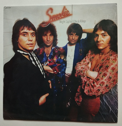 Винтажная виниловая пластинка LP Smokie Bright Lights And Back Alleys (France 1977)