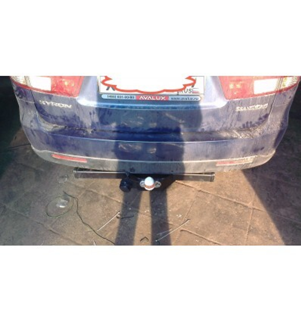 Фаркоп Трейлер 7510.K2 на Ssang Yong Kyron (5dr.) SUV 2005г.-(паспорт и сертификат в комплекте)(без электрики)