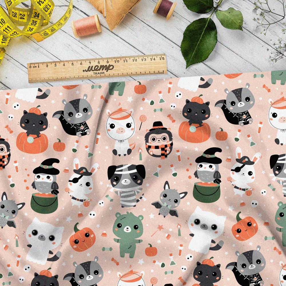 Ткань флис детские страшилки