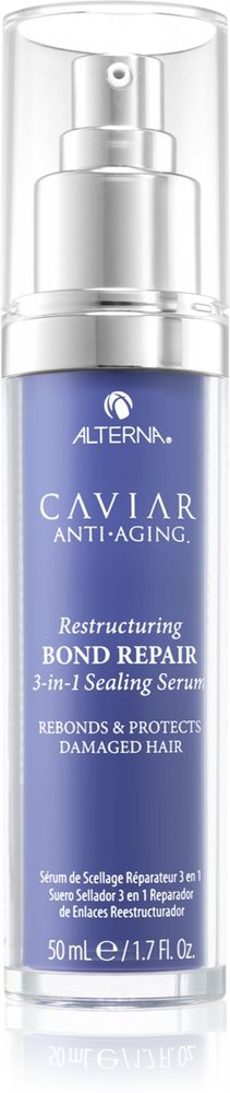 Alterna Caviar Anti-Aging Restructuring Bond Repair - обновляющая сыворотка для ослабленных и поврежденных волос /   50  ml  / GTIN 873509027881