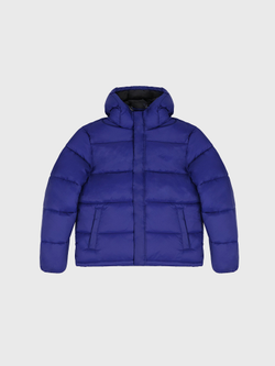 Утепленная куртка Calvin Klein Hooded Puffer Jacket Bellwether Blue