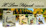 Монофильная леска для рыбалки Aqua X-Line Pikeperch (Судак) 0,40mm 100m ( 3 штуки )