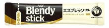 Кофе растворимый AGF Blendy Stick 3 в 1 Эспрессо 27 шт