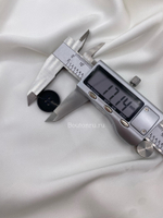 Пуговицы Черные На Прокол с прожилками