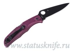 Нож Spyderco Endura C10BGBKP Burgundy Micro Melt PD1 Sprint Runфотография - 4