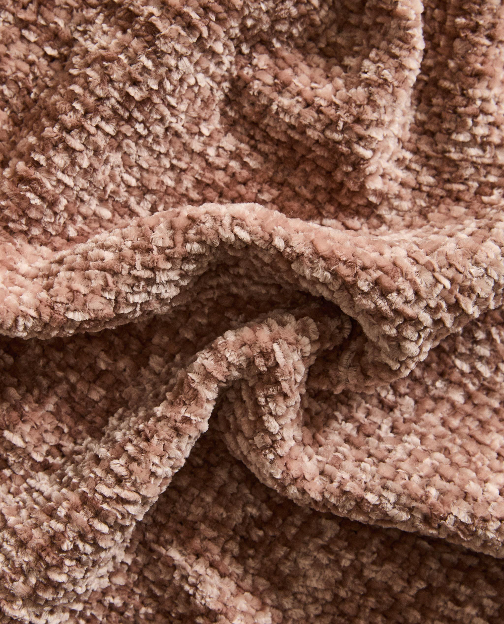 Zara Home плед из полиэстера, серый