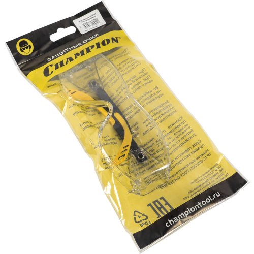 Очки защитные CHAMPION Практик прозрачные   C1039