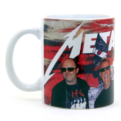 Кружка Metallica Master Of Puppets группа на фоне альбома (525)