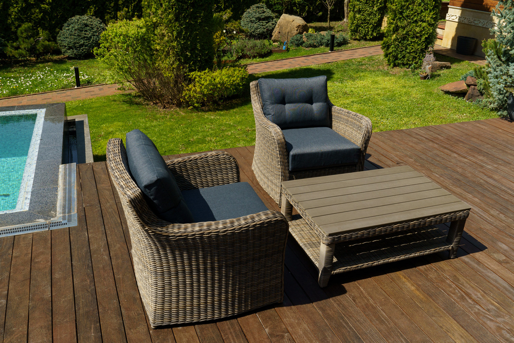 Набор мебели ВЕНЕЦИЯ из искусственного ротанга (цвет коричневый)