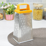 Терка 4-х гранная 23см с пластиковой ручкой