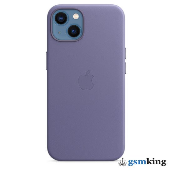 Apple Leather Case with MagSafe iPhone 13 Wisteria «Сиреневая глициния» MM163ZE/A
