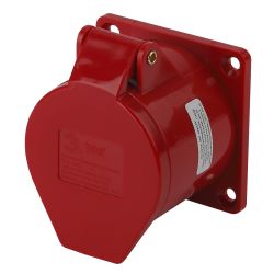 Розетка ЭРА R(IN)-32-3P-PE-IP44 стационарная внутренняя 424 3Р+РЕ 32А 380В IP44 | Силовые разъёмы