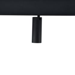 ULB-M60-12W-4000K-35 BLACK Светильник-прожектор светодиодный трековый. Для магнитного шинопровода. 900 Лм. Белый свет 4000К. Черный. ТМ Uniel