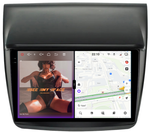 Магнитола для Mitsubishi L200, Pajero Sport 2006-2016 - Redpower 85038 PRO/PROmax ТОП звук, 2K QLED, Android 14, CarPlay, 4G SIM-слот