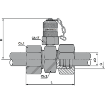 КТ 16x2 - DKO-L 36x2 28 (T-образная, металл.)