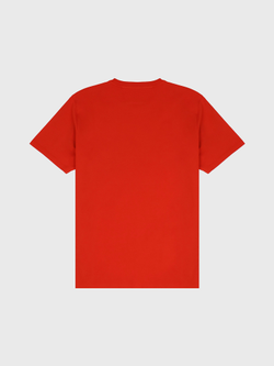 Футболка C.P. Company 30/1 Jersey Vertical Logo Red
