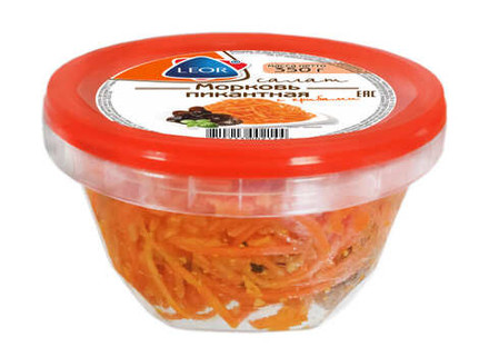 Салат "Морковь пикантная с грибами" 350г. Леор