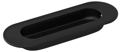 Ручка для раздвижных дверей MORELLI MHS120 BL черный  (120 мм)