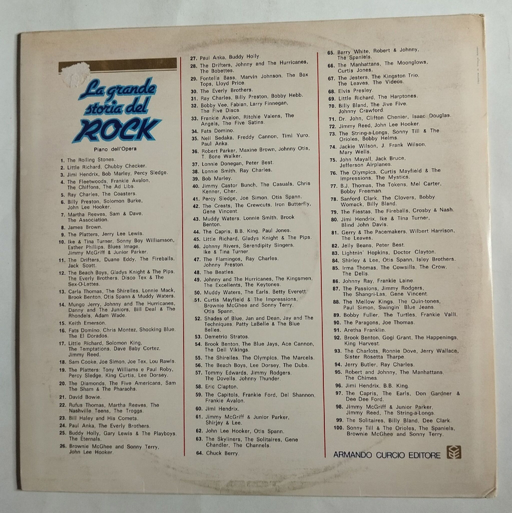 Винтажная виниловая пластинка LP Fats Domino, Chris Montez, Shocking Blue, The El Dorados (Italy 1981)