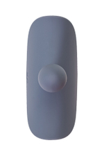 Серая анальная вибровтулка Booty Absolute Beginners 2 - 7,9 см. (Цвет: серый)