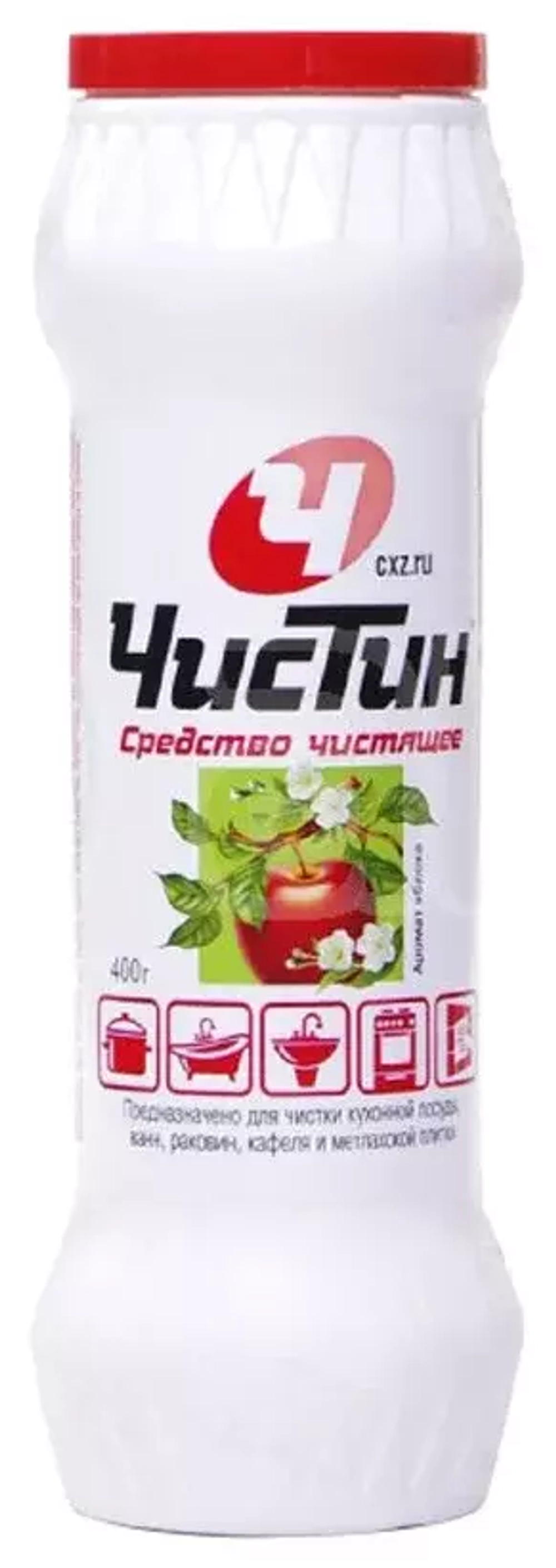 ЧИСТИН порошок универсальный Яблоко, 0.4 л