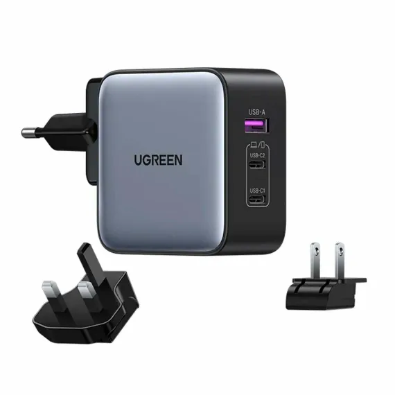 Ugreen CD296 65W USB-A + USB-C GaN Grey