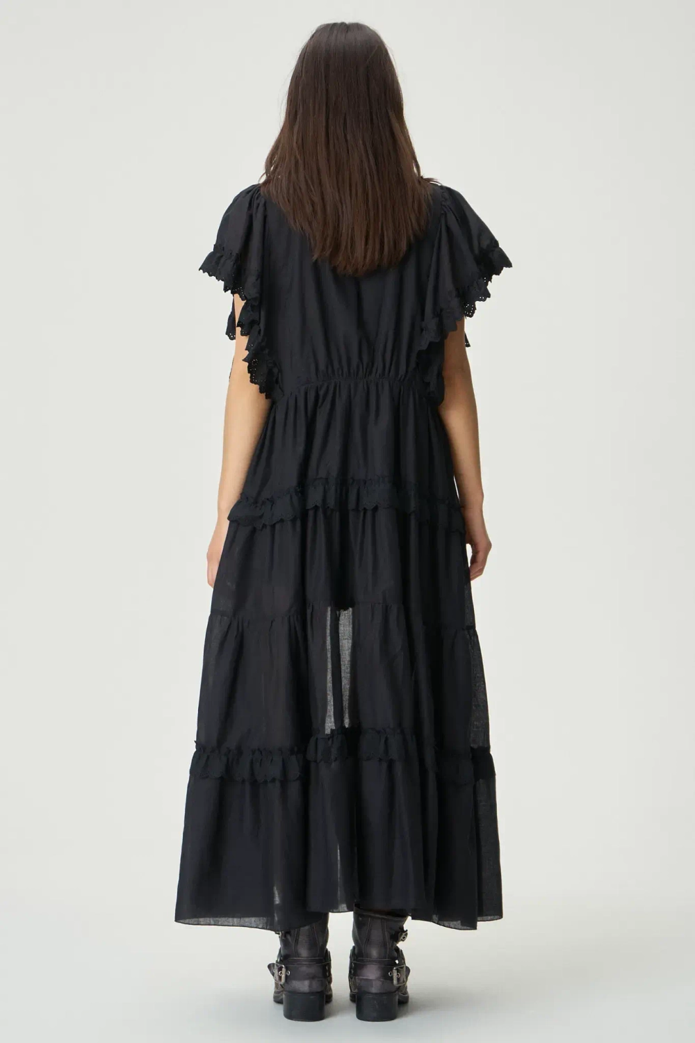 Туника-халат Джипси черная