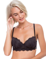 Бюстгальтер-балконет с плотной чашкой Joy (Размер: 2C) (Цвет: черный)