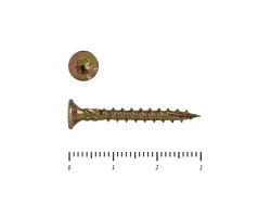 Саморез конструкционный по дереву 3,5*30 HIMTEX потайной