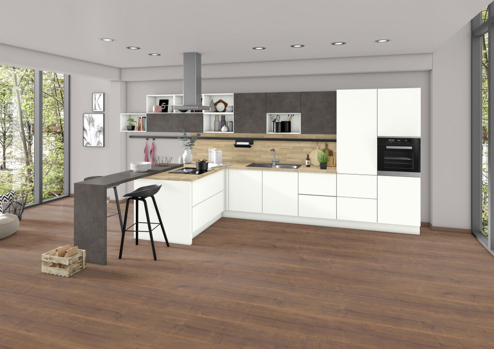 Ламинат Egger Pro Kingsize 2V EPL104 Дуб Гамильтон тёмный