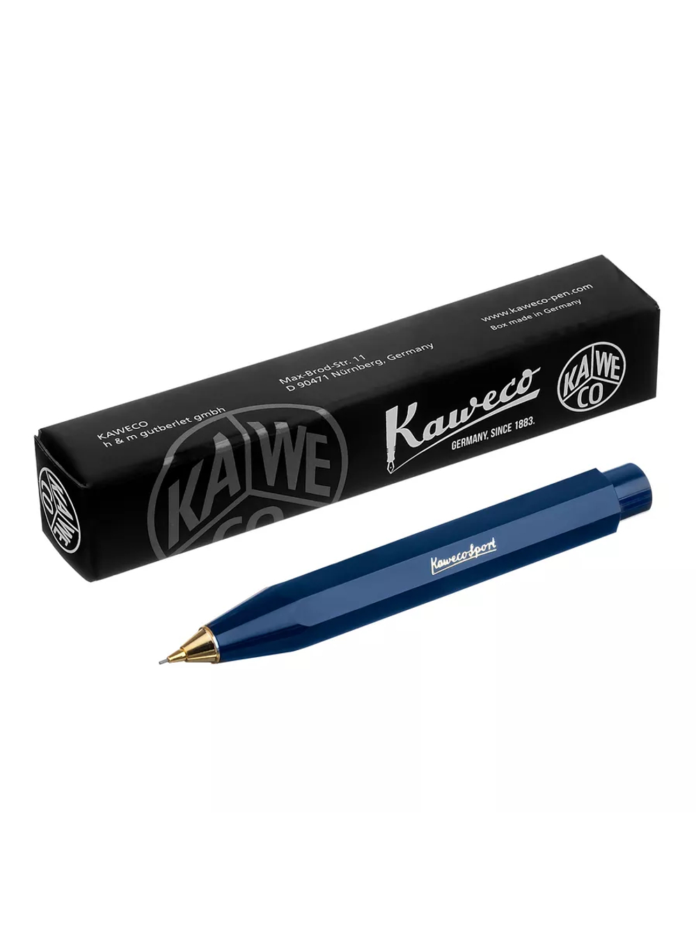 Карандаш механический KAWECO CLASSIC Sport Navy (10001735) 0.7 мм, корпус синий