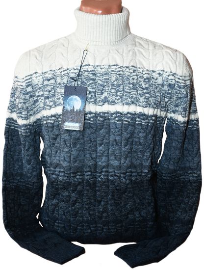 KING WOOL (Турция) из шерсти и кашемира "ТРИКОЛОР 2" Размеры (48-54)