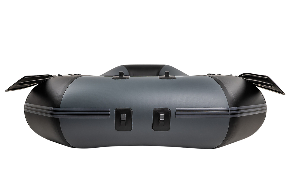 YACHTMAN-260 МНД НАДУВНОЕ ДНО (Яхтман) графит-черный (лодка ПВХ с усилением)