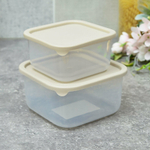 Набор контейнеров 2шт (0,4л, 0,8л) "Sugar&Spice Vanilla", латте