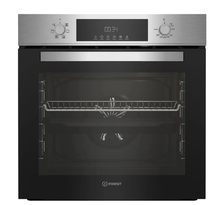 Встраиваемый электрический духовой шкаф Indesit IFE 3644 J IX