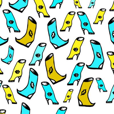 Модные сапожки.