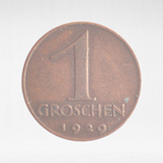 Austria, 1 Groschen, 1929, VF
