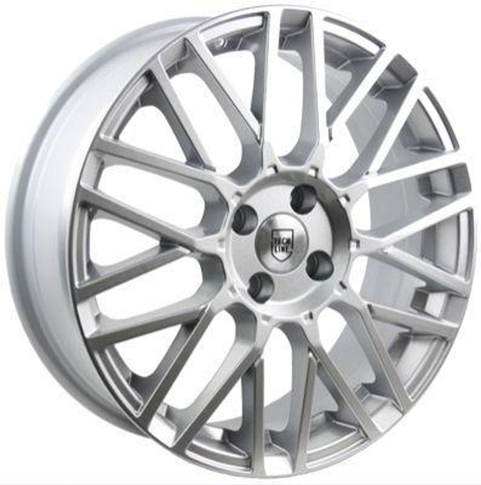 Tech Line 739 6.5x17 4x100 ET 40 Dia 54.1 (silver)