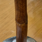 Подсвечник из бамбука 22 см