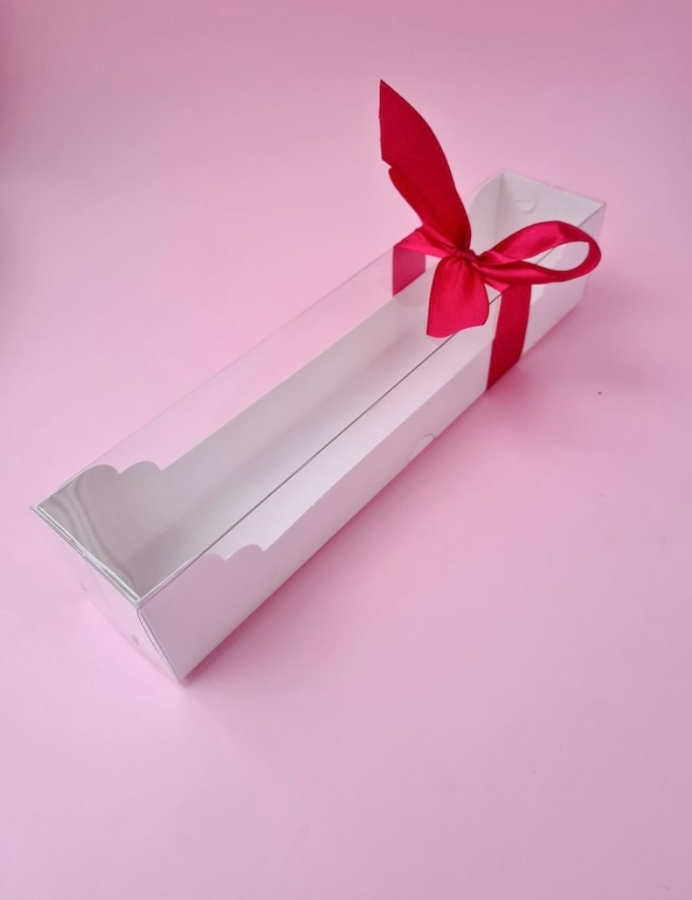 Коробка для макарон 27*5,5*5,5 см