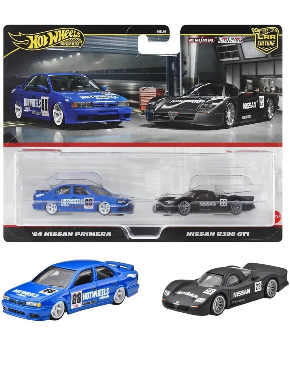 Набор Хот Вилс Премиум Car Culture Nissan HBL96 HRR74