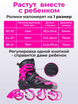 Коньки роликовые TechTeam Cyclo