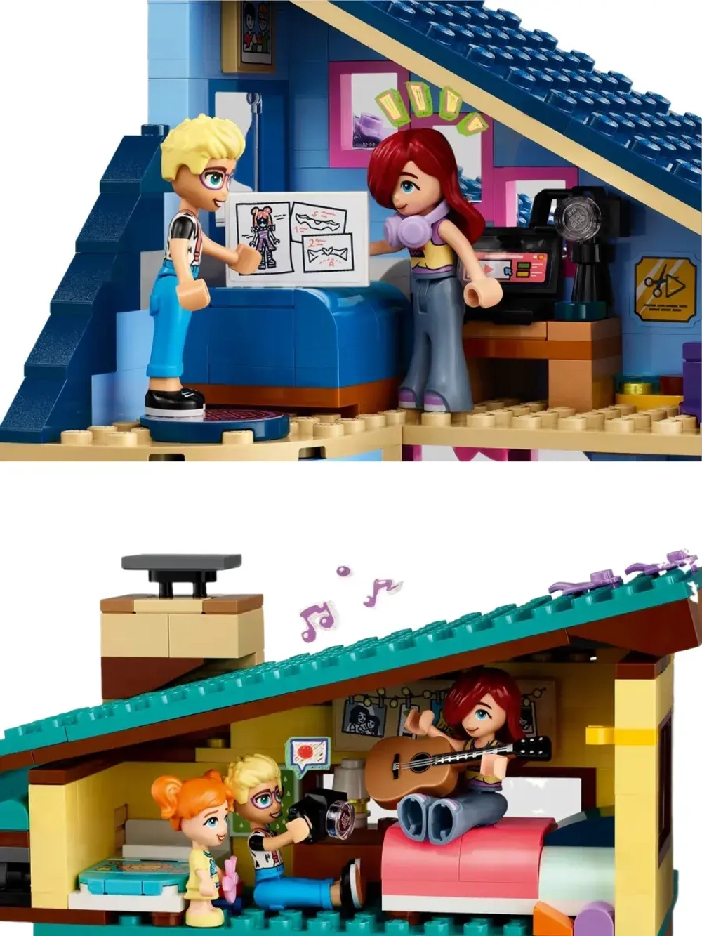 Лего 42620 Семейные дома Олли и Пейсли Lego Friends