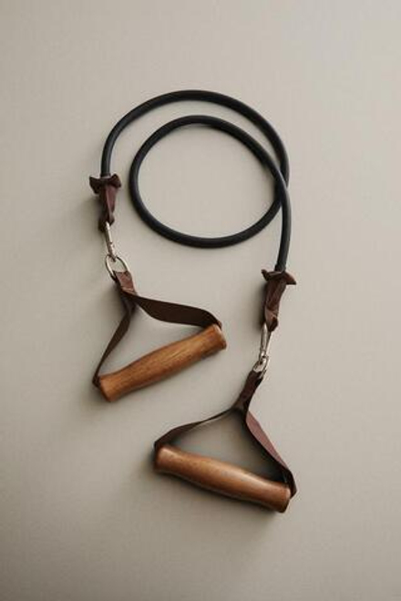 ZARA HOME ДЕРЕВЯННЫЙ ПОДВЕСНОЙ РЕМЕНЬ, КОРИЧНЕВЫЙ